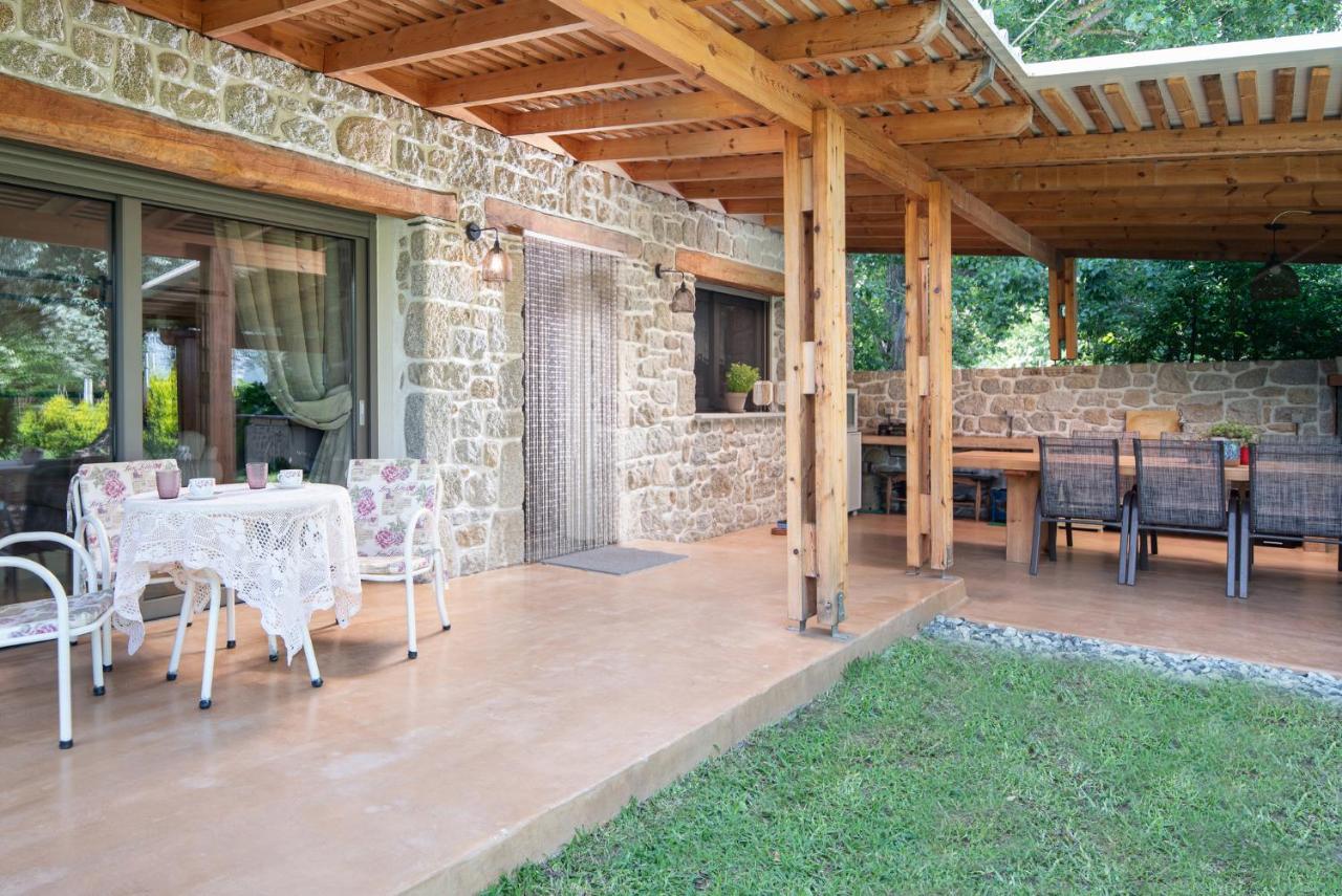 Villa Menie - Golden Fig Sykia Lodge Paralia Sikias Exterior foto