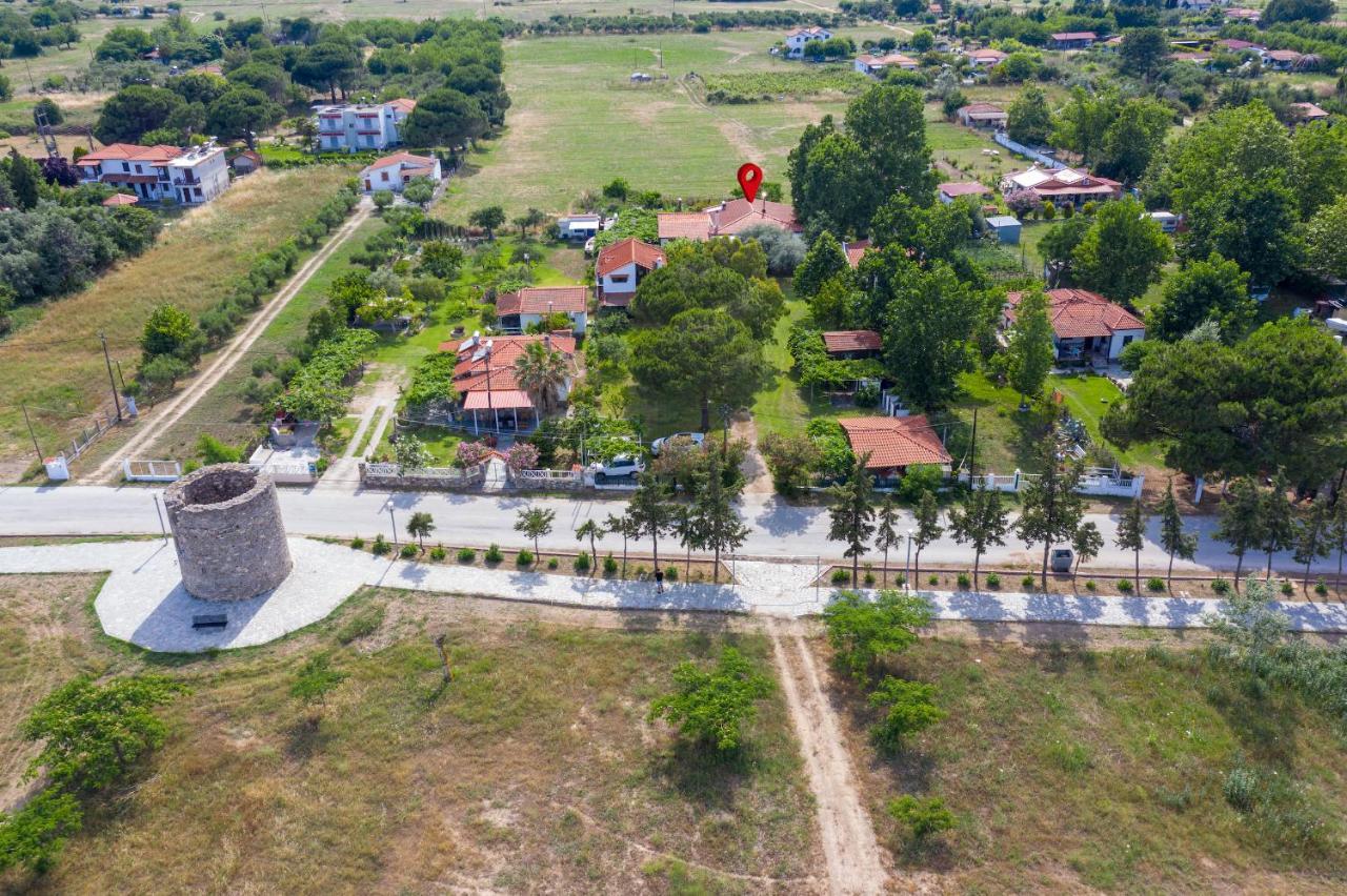 Villa Menie - Golden Fig Sykia Lodge Paralia Sikias Exterior foto